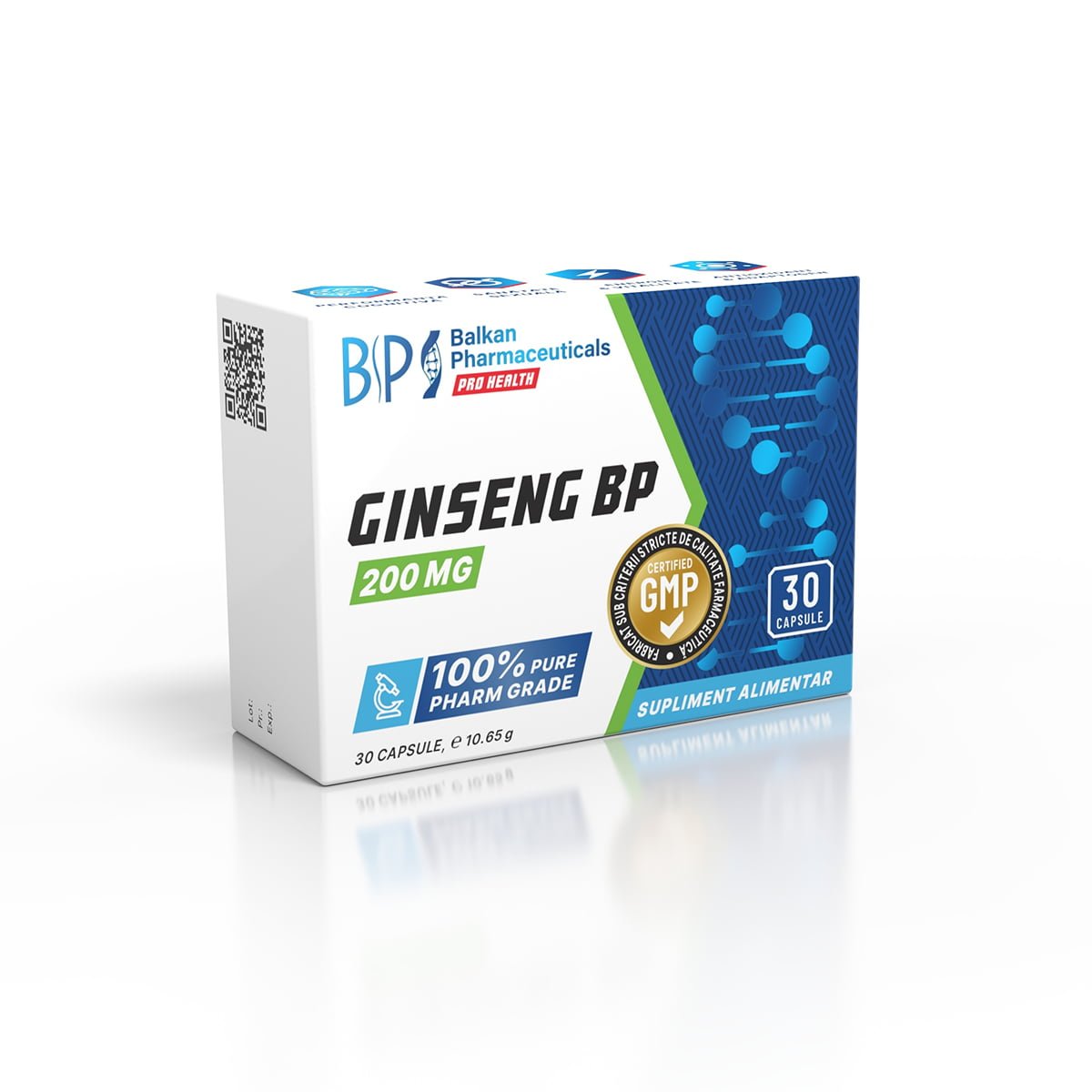 Ginseng BP, 200mg, 30 caps