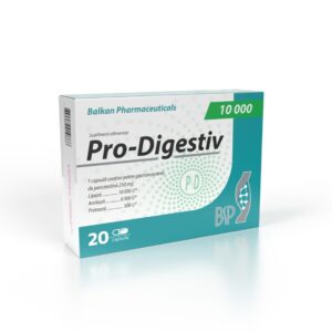 PRO DIGESTIVE 10000, 250mg, 20 caps